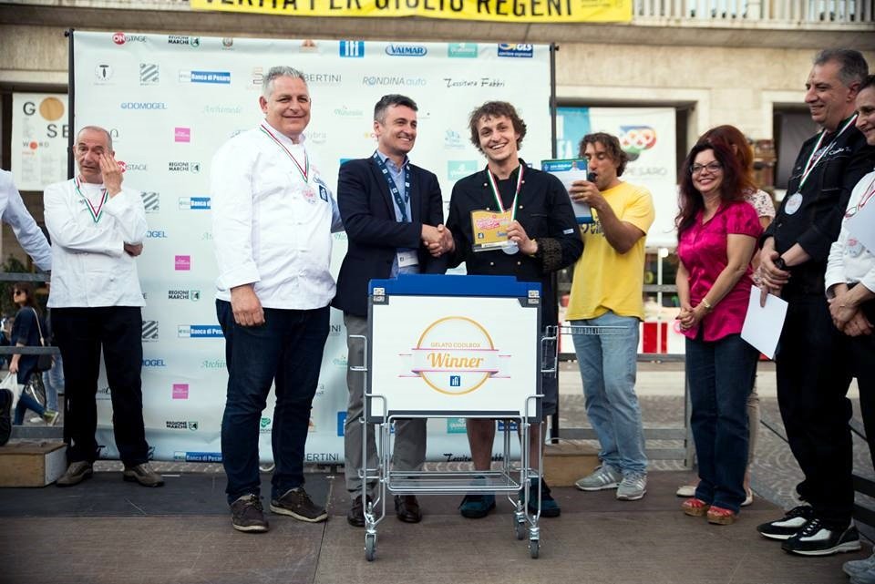 Il vincitore del Festival del Gelato Artigianale di Pesaro 2018