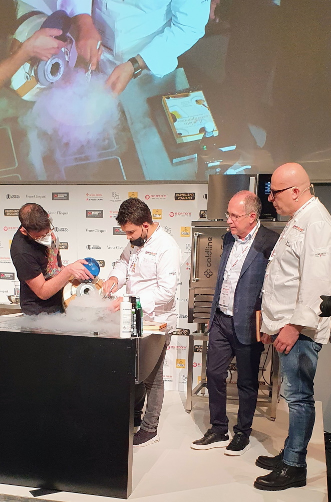 Processo di congelamento con azoto liquido