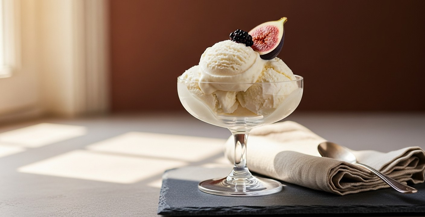 Gelato allo yogurt bianco: base acida, pastorizzata, senza compromessi