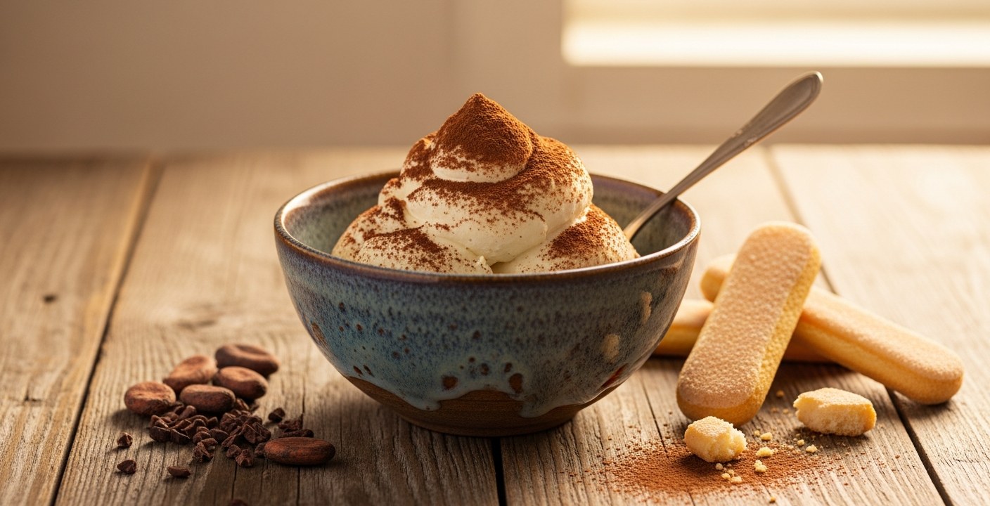 Gelato tiramisù: la miscela definitiva con mascarpone, uova e savoiardi